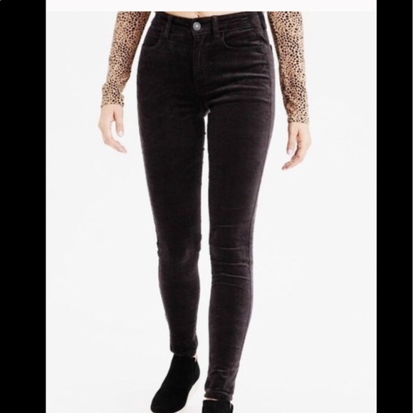 Abercrombie & Fitch VELVET Jegging, INDIGO - Picture 1 of 8